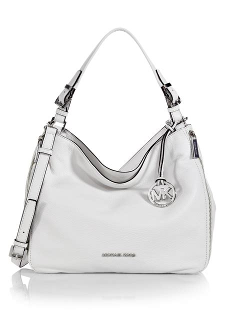 michael kors white hobo purse|shoulder bag michael kors purse.